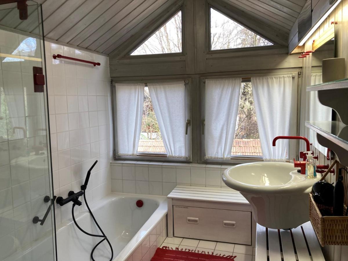 Haus Mit Sauna Und Privatem Badeteich In Anif Bei Salzburg Exterior foto